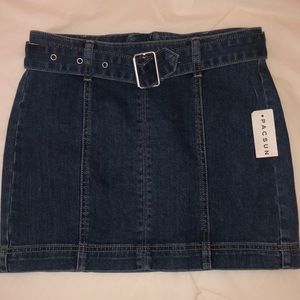 Denim skirt